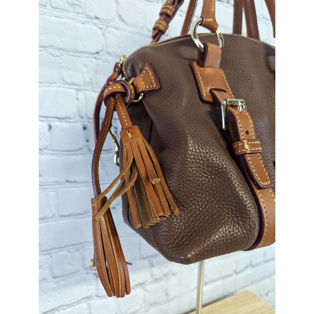 Dooney and Bourke Pebble Grain Bristol Satchel - Picture 5 of 8